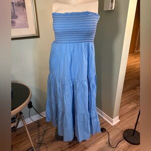 104. American Eagle Blue Strapless or with Strap (included in the bag) Dress